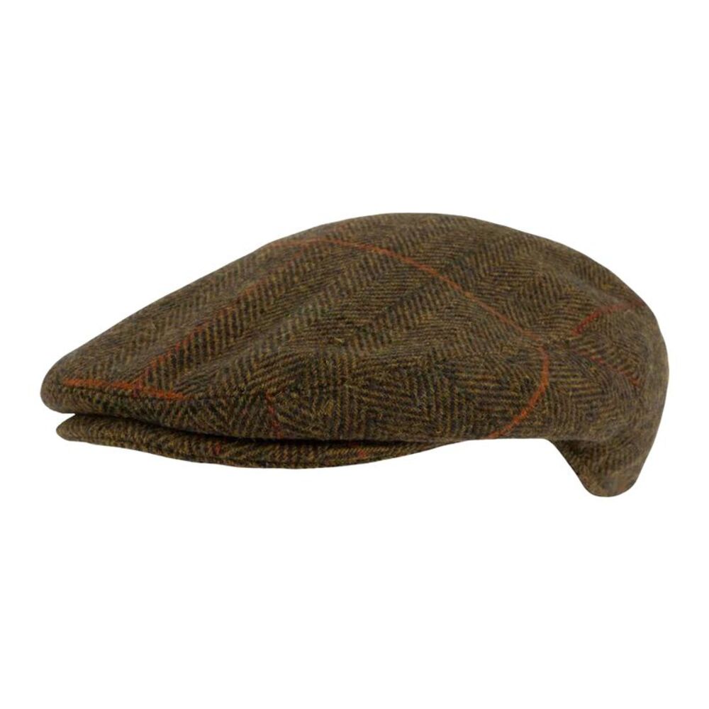 Jack Pyke Mens Tweed Driving Cap / Brown